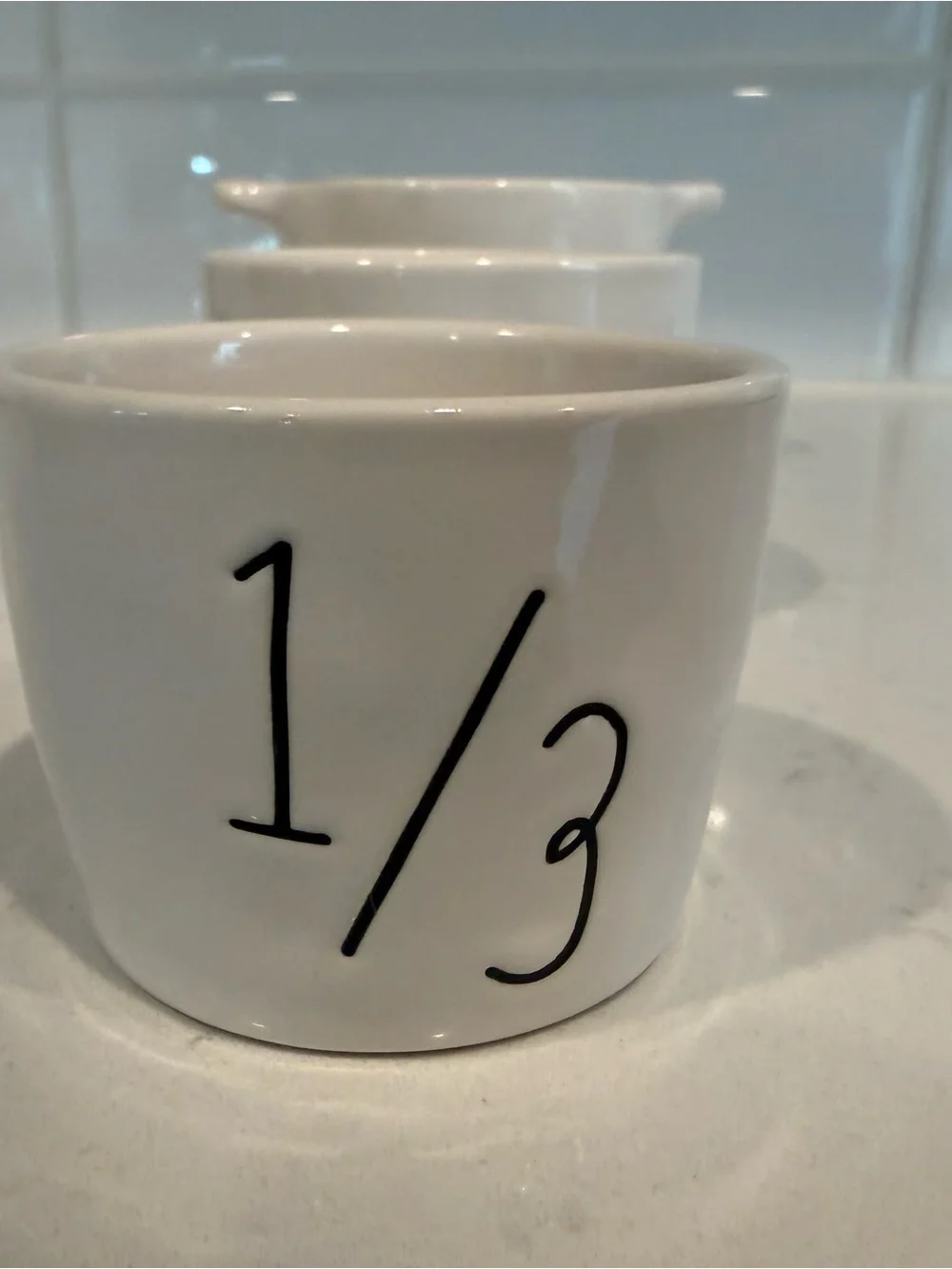 RAE DUNN Nesting Measuring Cups - Set of 3